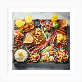 Breakfast Tray 1 Art Print