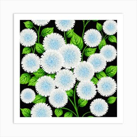 Chrysanthemums 21 Art Print