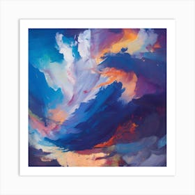 Mystical Sky Art Print