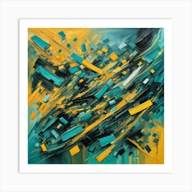 Abstract Painting 52 Art Print