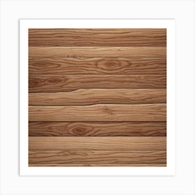 Wood Planks Background Art Print