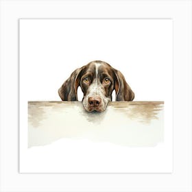 German Shorthaired Pointer Art Print