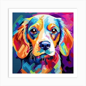 Beagle Painting Art Print