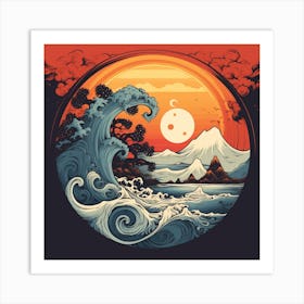 Great Wave 26 Art Print