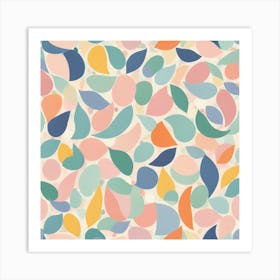 Abstract Leaves 6 Art Print