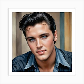 Elvis: The Legend Lives On Elvis Presley Art Print