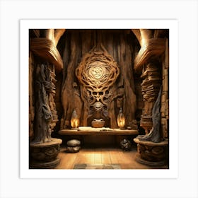 Dwarven Temple Art Print