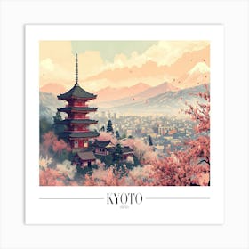 Kyoto Japan Art Print