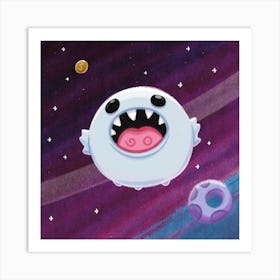 Space Monster Art Print