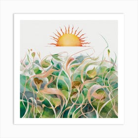 'Sunrise' 7 Art Print