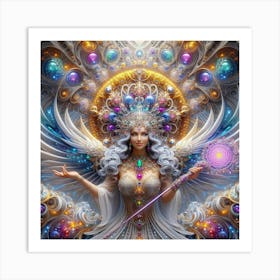 Angel Of Light 9 Art Print