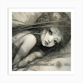 Porcelain Doll5 Art Print