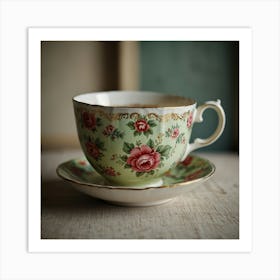 Tea Art 138 Art Print