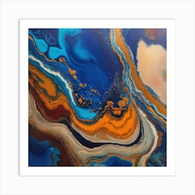 Abstract Painting 9 Art Print