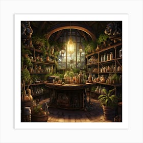 Potion Shop Art Print