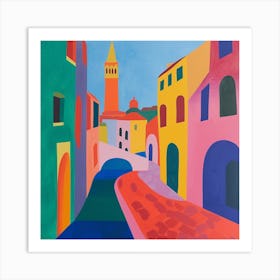 Abstract Travel Collection Venice Italy 2 Art Print