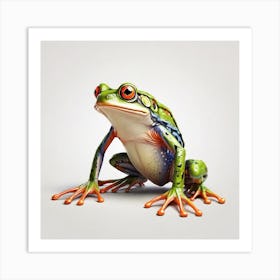 Tree Frog Art Print