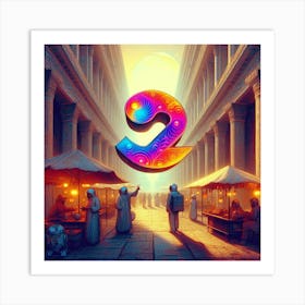 "The Greek" Epic Landscapes Collection [Risky Sigma] Art Print