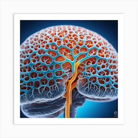 Brain Anatomy 6 Art Print