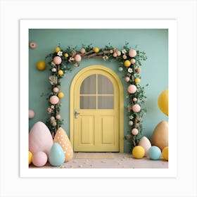 Easter Door 3 Art Print