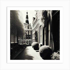 Amsterdam Houses Art Print