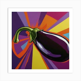 Eggplant Art Print