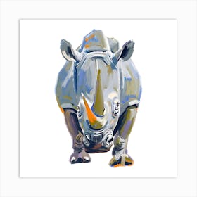 White Rhinoceros 02 1 Art Print