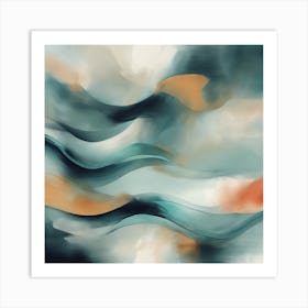 Calm Abstract Art Print 2 Art Print