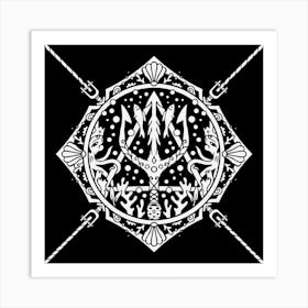 Full Page Mandala 01 Art Print