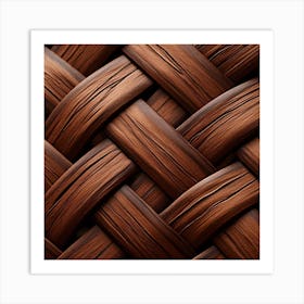 Woven Pattern Art Print