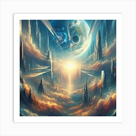 Space City Art Print