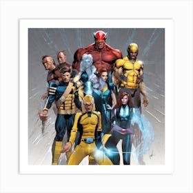 X-Men Art Print