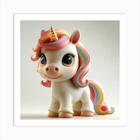 Little Unicorn 20 Art Print