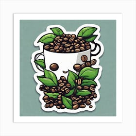 Coffee Beans 172 Art Print