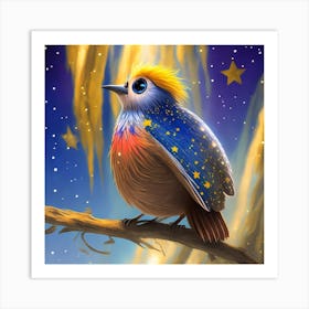 Star Bird Art Print