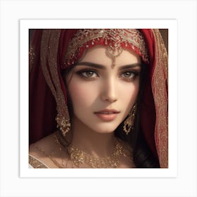 Arabian Beauty 2 Art Print