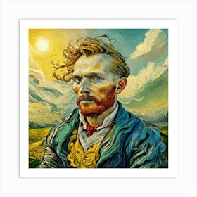 A Stunning Illustration Of A Van Gogh Inspired Can S4jkc2i4rbwejgb5mfo2pa 4zth79nbtqy5hwsgpml8dg Art Print