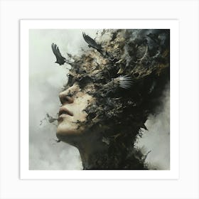 'Darkness' 7 Art Print