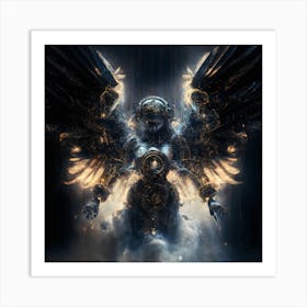 Angel With Wings 1 Art Print