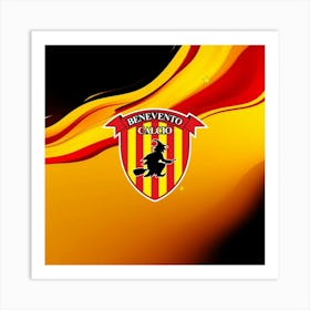 Benevento Calcio Logo Wall Art 20 Art Print