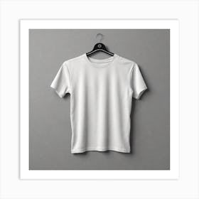 White T - Shirt 7 Art Print