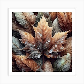 Autumn Leaves 4 Art Print