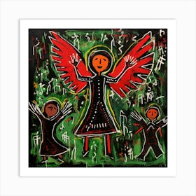 Angel Of Music Art Print