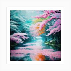 Sakura Blossoms 2 Art Print