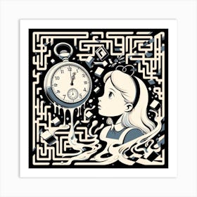 Alice In Wonderland 2 Art Print