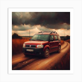 Fiat Navara Art Print