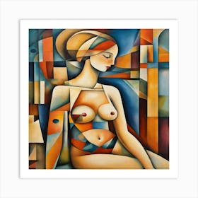 Nude Woman Art Print