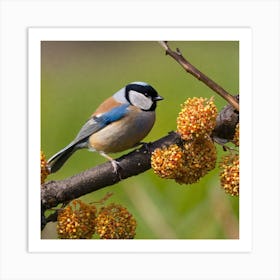 Blue Tit 37 Art Print