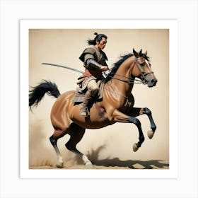 Samurai Art 6 Art Print