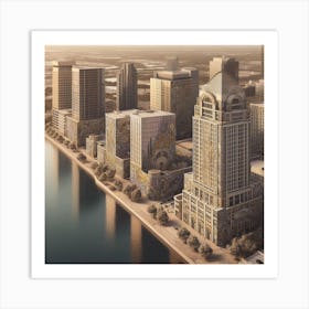 Tampa Bay Skyline Art Print